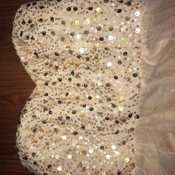 Junior’s Sequined Corset Dress/Prom Gown - Picture 6 of 8